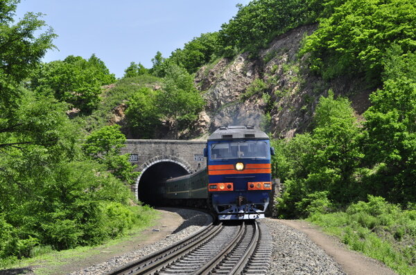 绥芬河火车图片
