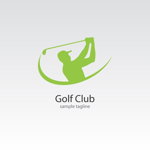 高尔夫俱乐部logo模板