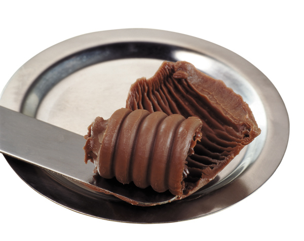 盘子里的巧克力图片