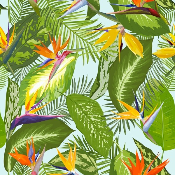 热带植物叶子壁纸