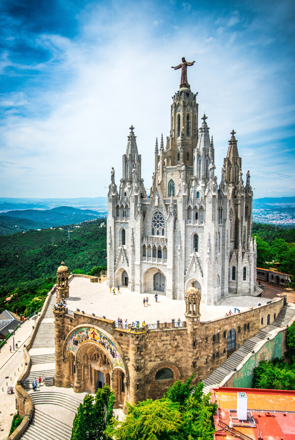 美丽西班牙建筑风景