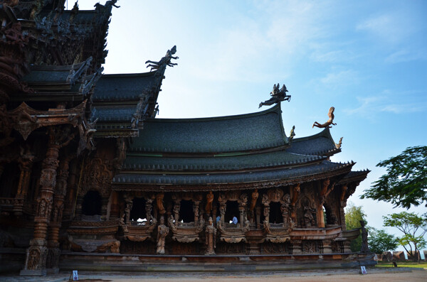 泰国真理寺风景