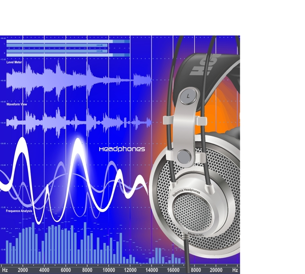 矢量耳麦图片