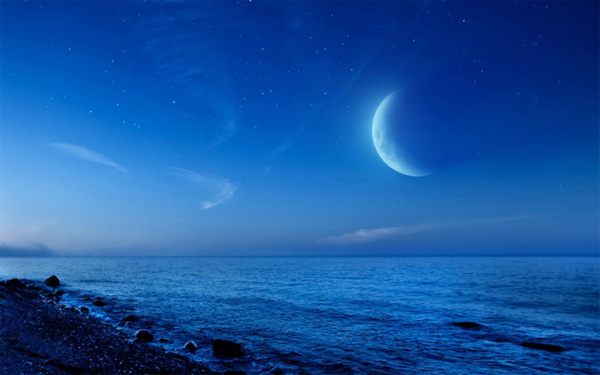 海上星空