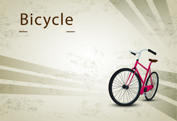 自行车骑行运动海报背景