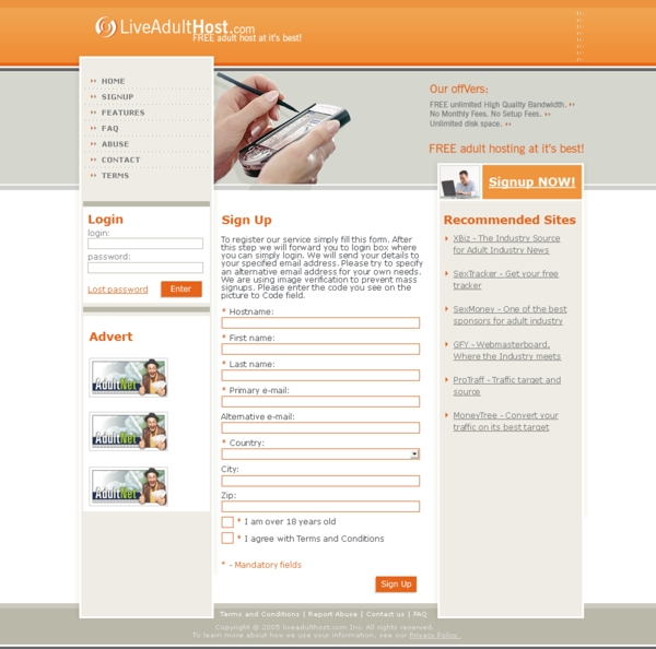 商务服务企业网页模板