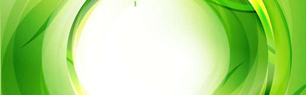 绿色几何会议淘宝全屏banner背景