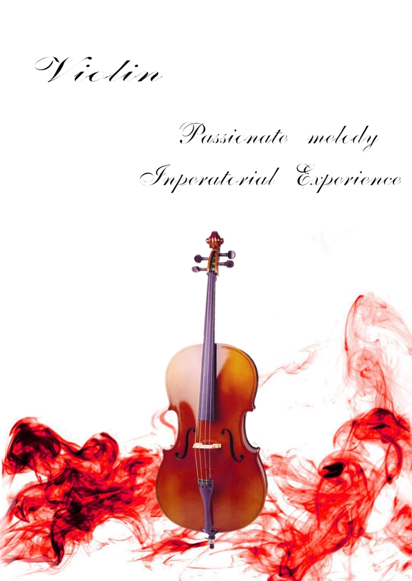 关于小提琴的海报
