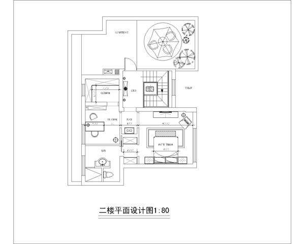 现代家居装修平面图