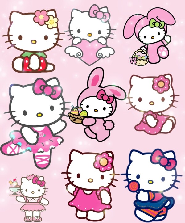 卡通HELLOKITTY图片