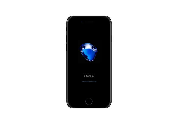 iPhone7手机模型黑色