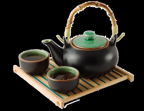 清雅深色茶具产品实物