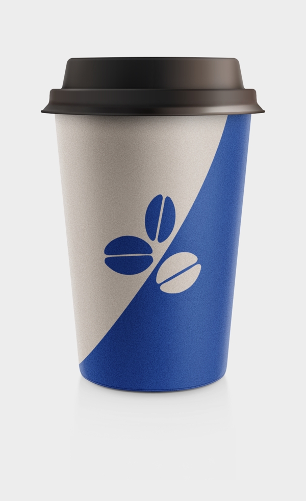 网页UI咖啡杯icon图标设计