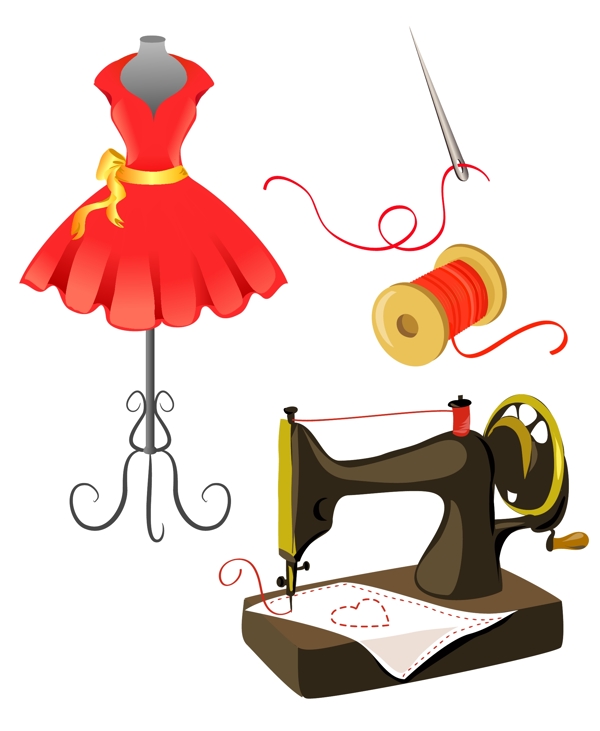 服装制作缝纫图片