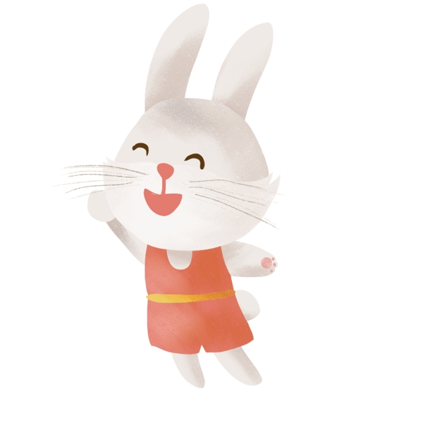 微笑可爱小兔子设计