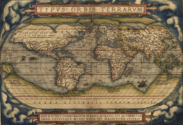 1570年世界地图