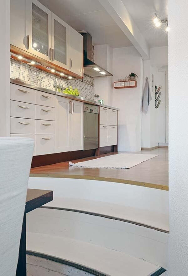厨房整体壁柜设计家装效果图