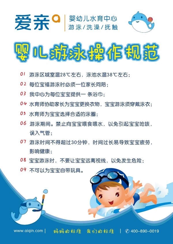 婴儿游泳操作规范