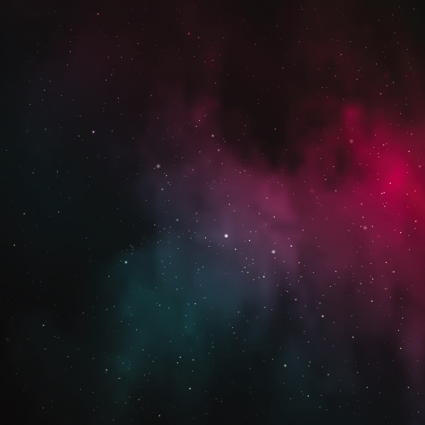 暗红色的夜空星空背景图