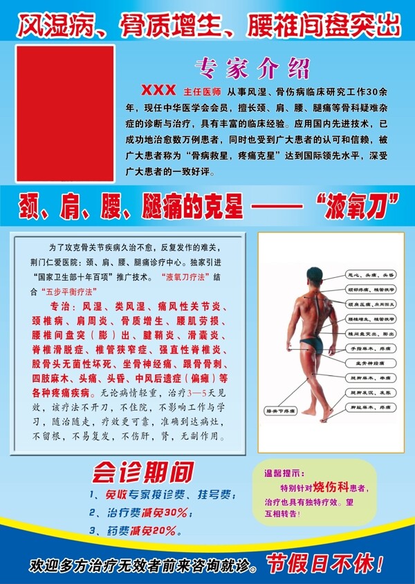 医院疼痛科专家介绍图片