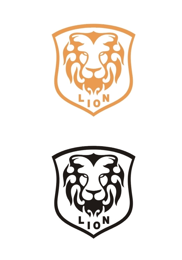 狮子标志图片