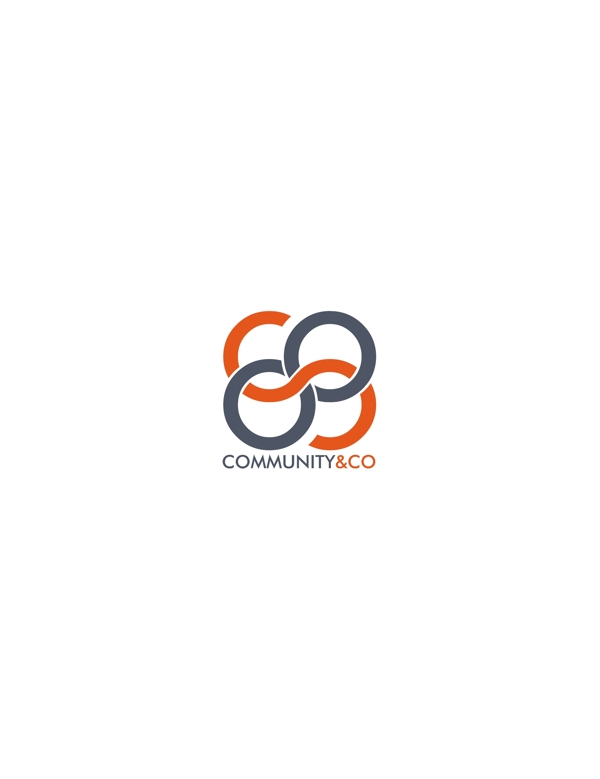 CommunityandCologo设计欣赏CommunityandCo服饰品牌标志下载标志设计欣赏