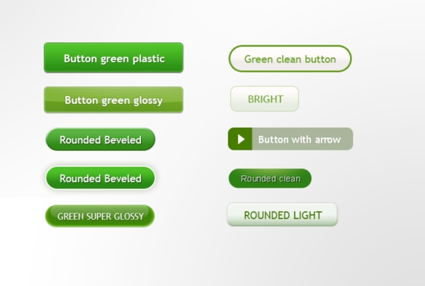 绿色类型按钮图片