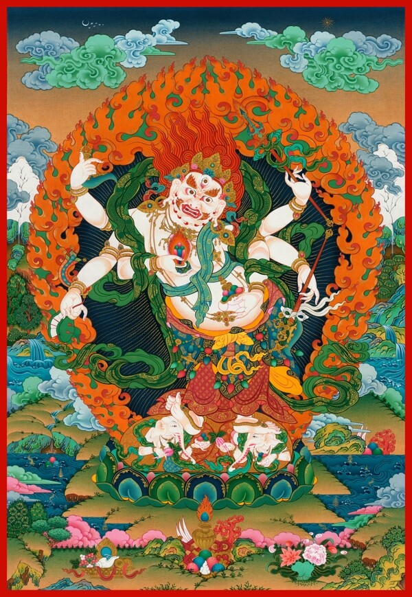唐卡藏传佛教
