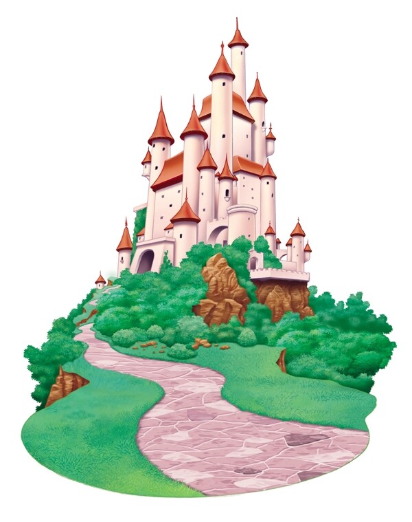 迪士尼白雪公主城堡