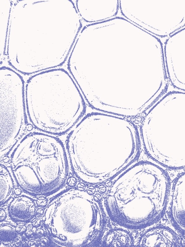 原创细胞轮廓水彩背景