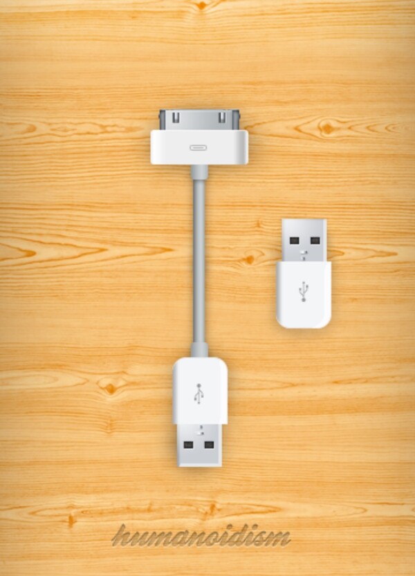 苹果充电器USB线PSD
