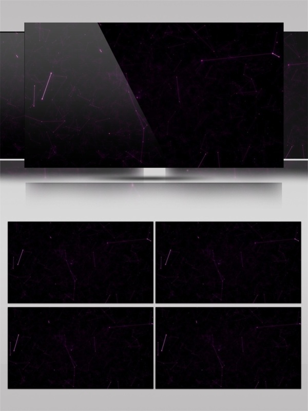 宇宙背景紫色光效高清视频素材