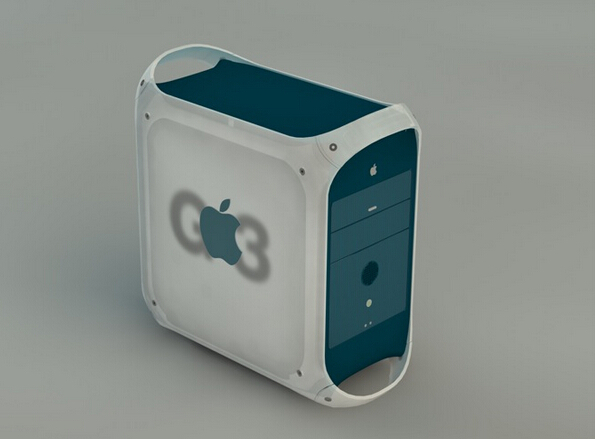苹果G3电脑机箱模型