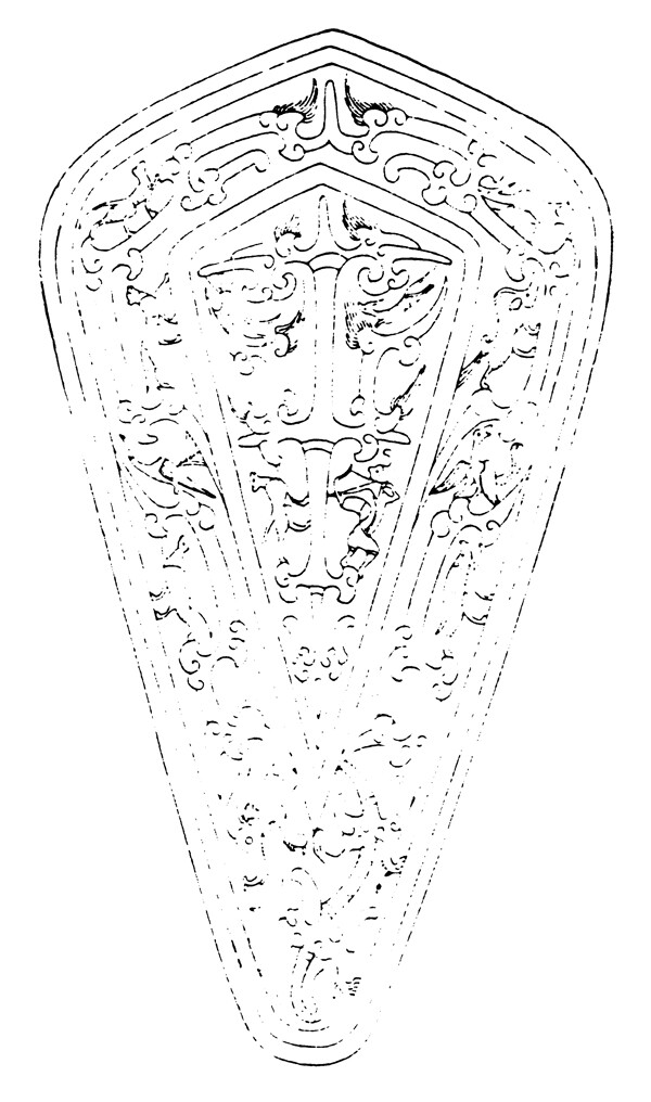 器物图案秦汉时期图案中国传统图案图案088