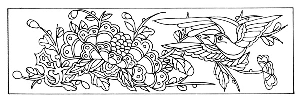花边纹饰传统图案0199