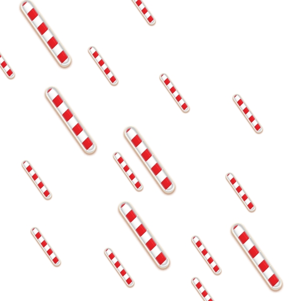 电商漂浮红色白色立体糖果多彩线条