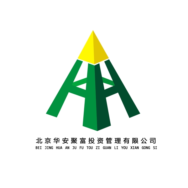 华安聚富投资公司logo设计