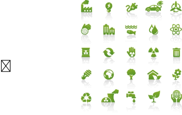 绿色环保图标图片