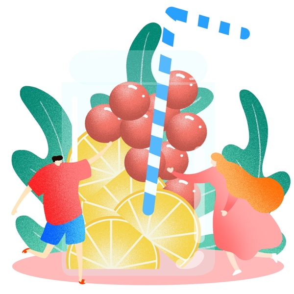 夏季水果果汁