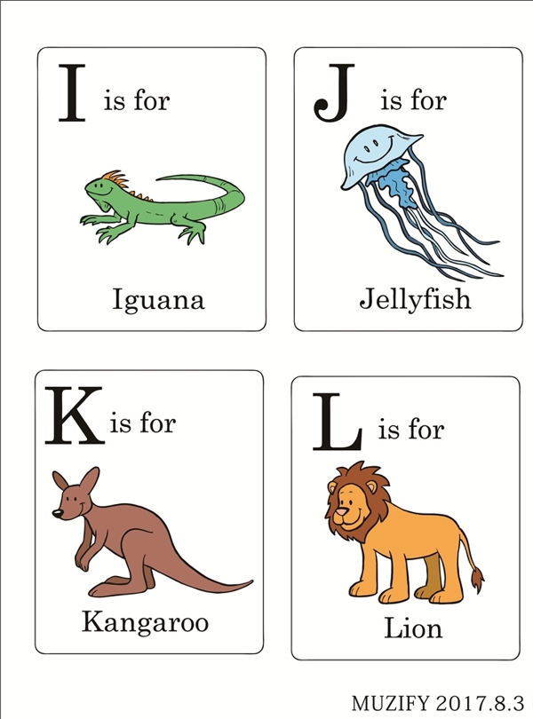 字母学习卡