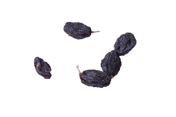 营养丰富的黑色葡萄干png素材