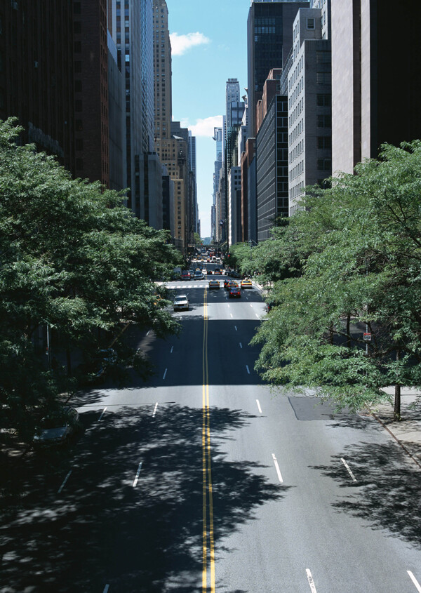 城市公路摄影图片