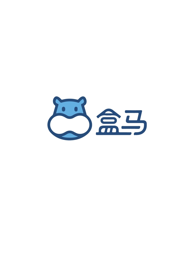 盒马鲜生logo