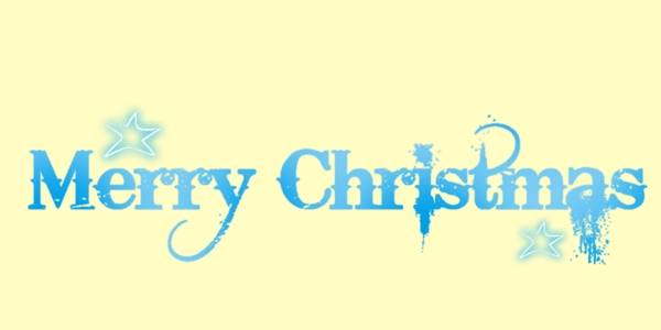 MerryChristmas艺术字