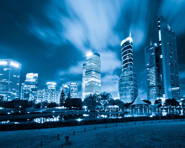高清城市夜景图片