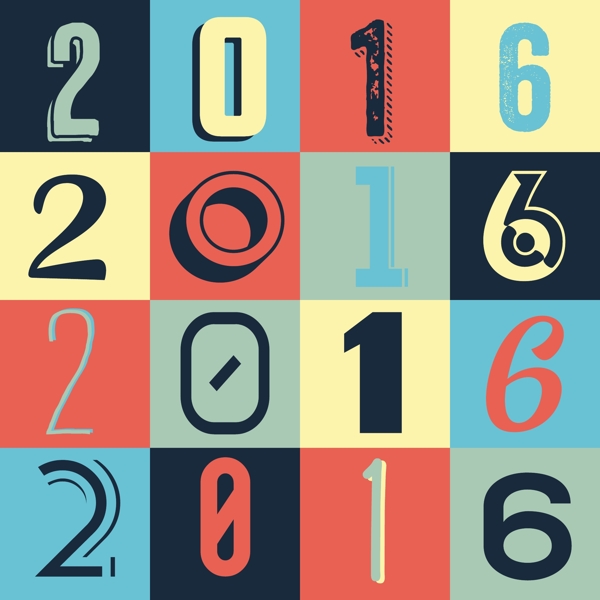 2016字体背景