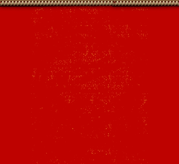 红色中式红墙屋檐新年背景