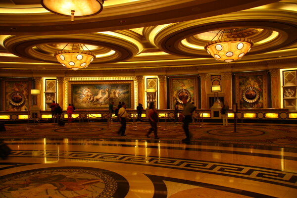 拉斯维加斯凯撒酒店辉煌大厅