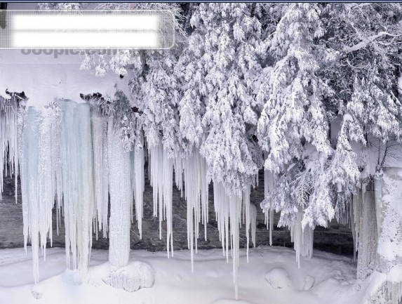 摄影自然景观图库山水冰雪风景松花江雾凇