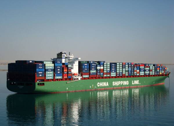 艾玛马士基11000标箱集装箱运输船图片